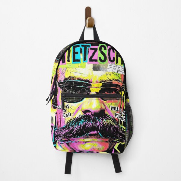 Item preview, Friedrich Nietzsche Nietzscheanism Funny Pop Art Philosophy designed and sold by GrandeDuc.