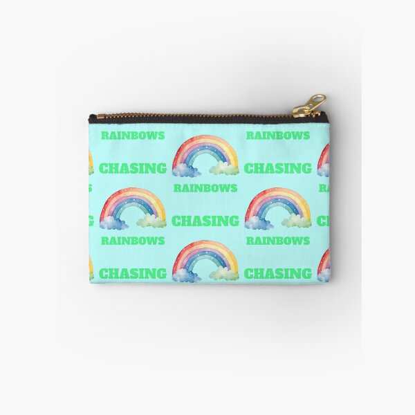 Item preview, Watercolor Rainbow Chasing Rainbows Hope Quote designed and sold by Mauswohn.