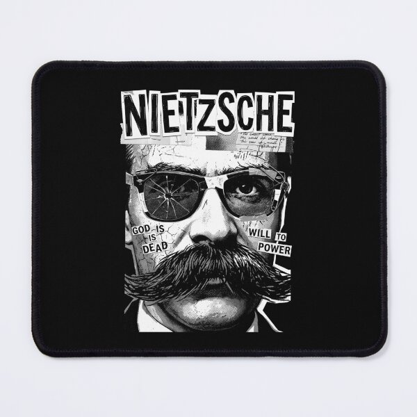 Item preview, Friedrich Nietzsche Nietzscheanism Funny Pop Art Philosophy designed and sold by GrandeDuc.