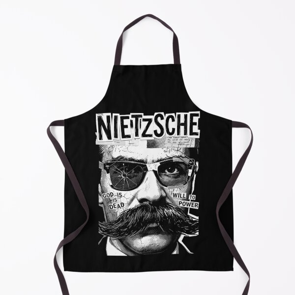 Item preview, Friedrich Nietzsche Nietzscheanism Funny Pop Art Philosophy designed and sold by GrandeDuc.