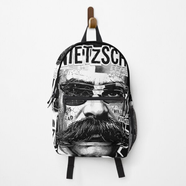 Item preview, Friedrich Nietzsche Nietzscheanism Funny Pop Art Philosophy designed and sold by GrandeDuc.
