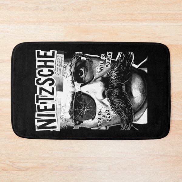 Item preview, Friedrich Nietzsche Nietzscheanism Funny Pop Art Philosophy designed and sold by GrandeDuc.