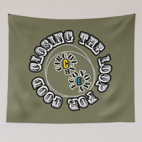 Item preview, Circular Economy - Close the loop for good - Recycle designed and sold by Drishya-Designs.
