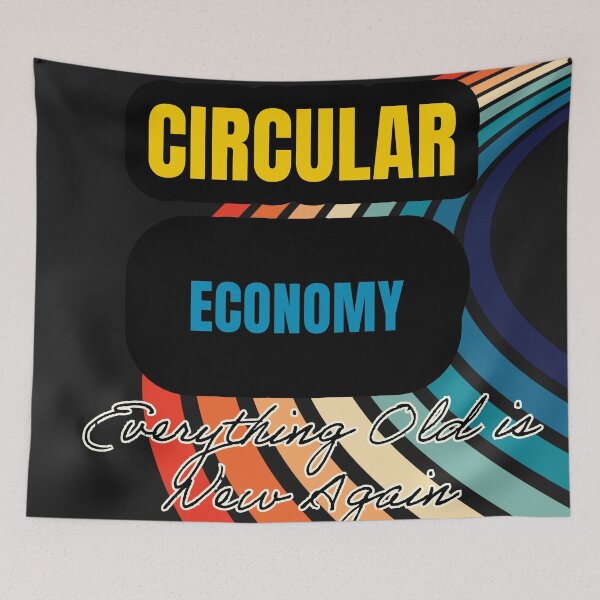 Item preview, Circular Economy - Everything old is new again - Recycle designed and sold by Drishya-Designs.
