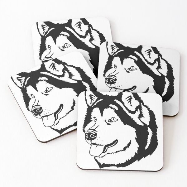 Item preview, Alaskan Malamute dog face designed and sold by SUMA3000.