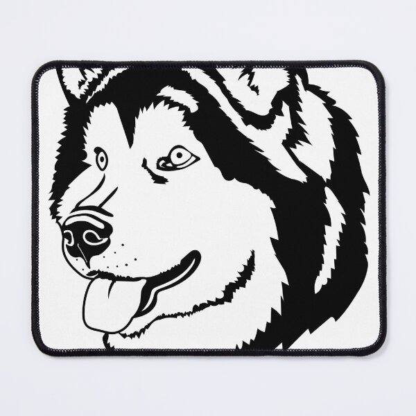 Item preview, Alaskan Malamute dog face designed and sold by SUMA3000.