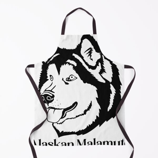 Item preview, Alaskan Malamute dog face designed and sold by SUMA3000.