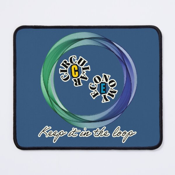 Item preview, Circular Economy - Keep it in the loop - Recycle designed and sold by Drishya-Designs.