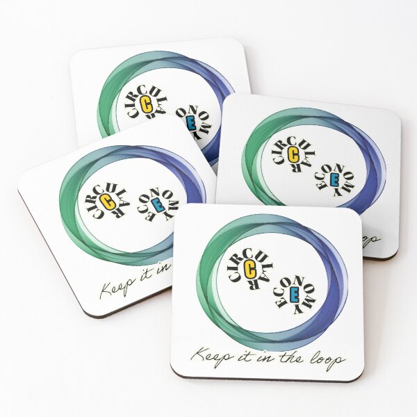 Item preview, Circular Economy - Keep it in the loop - Recycle designed and sold by Drishya-Designs.
