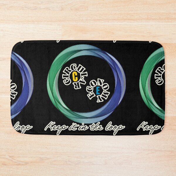 Item preview, Circular Economy - Keep it in the loop - Recycle designed and sold by Drishya-Designs.