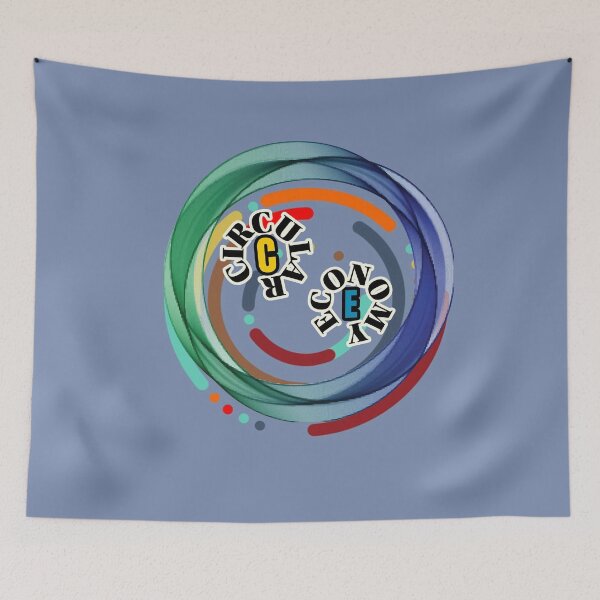 Item preview, Circular Economy - Keep it in the loop - Recycle designed and sold by Drishya-Designs.