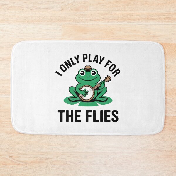 Item preview, I Only Play For Flies Funny Frog Music Gift designed and sold by Mr-wow.