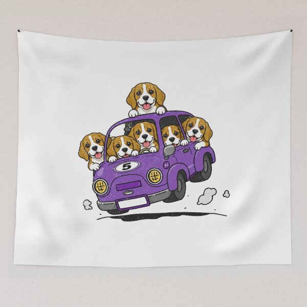 Item preview, JOY RIDE - BEAGLE | Pets and Dogs lovers for Men and Women t-shirt designed and sold by panchiTWO.