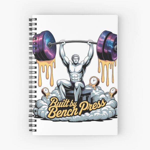 Item preview, Built by Bench Press – Gym Motivation Strength Training Design designed and sold by Sparkofart07.