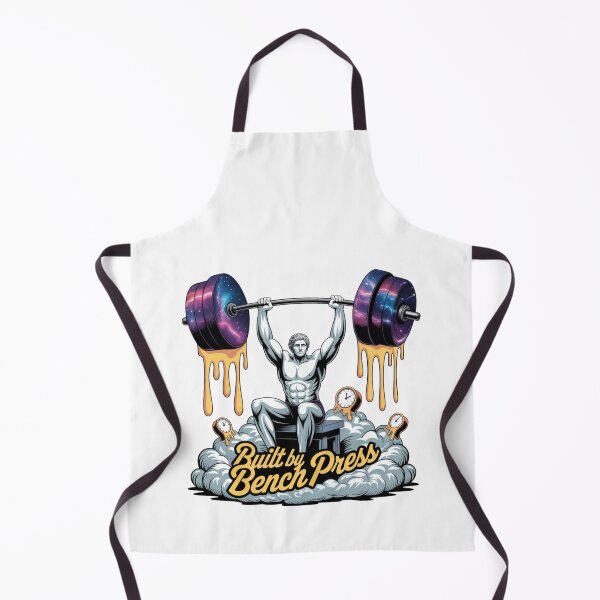 Item preview, Built by Bench Press – Gym Motivation Strength Training Design designed and sold by Sparkofart07.