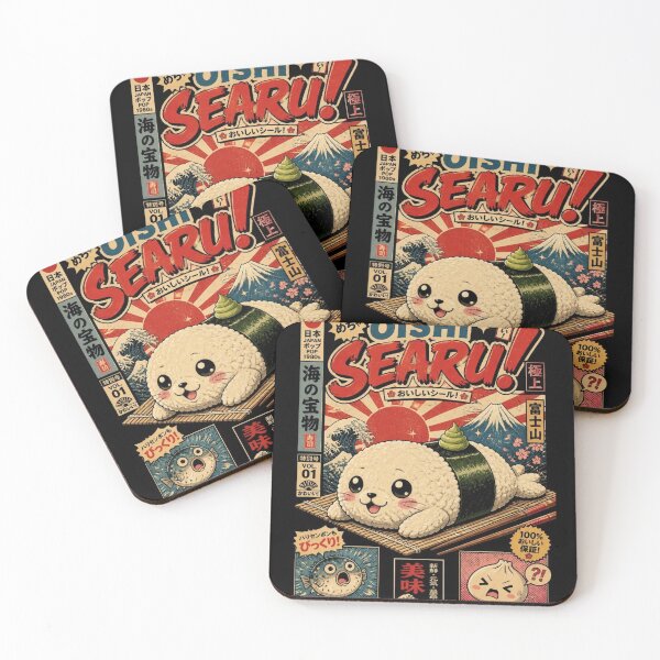 Item preview, Oishi Searu! Baby Seal Sushi. designed and sold by Birdie and Flynn.
