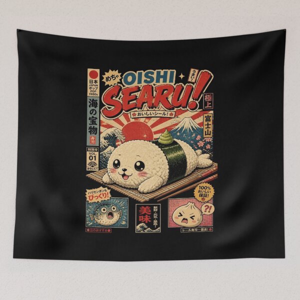 Item preview, Oishi Searu! Baby Seal Sushi. designed and sold by Birdie and Flynn.