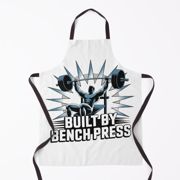 Item preview, Built by Bench Press – Gym Motivation Strength Training Design designed and sold by Sparkofart07.