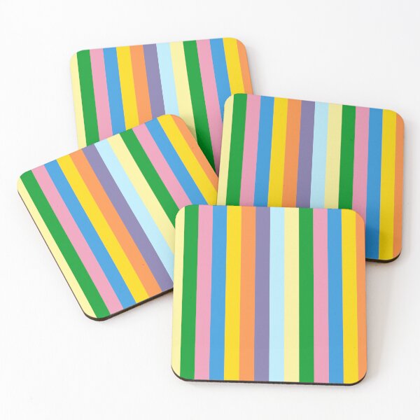 Item preview, Fun Stripes Colorful Vertical Pattern designed and sold by kierkegaard.