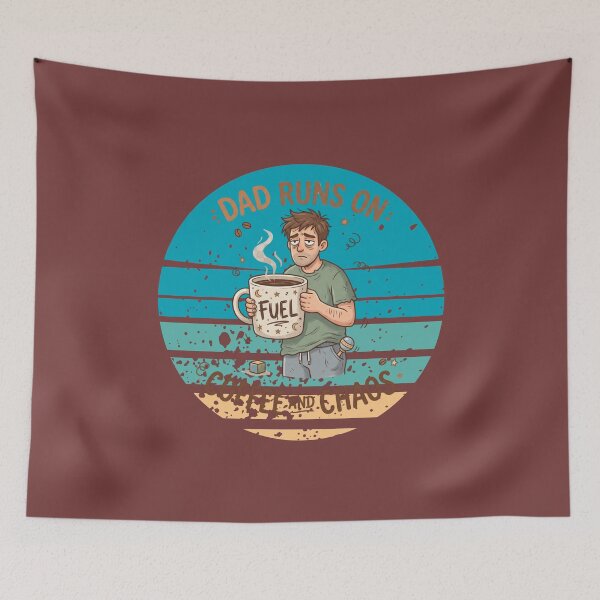 Item preview, Funny Exhausted Dad Coffee Lover Gift for Father’s Day Sleep Deprived Humor designed and sold by Im-Ara.