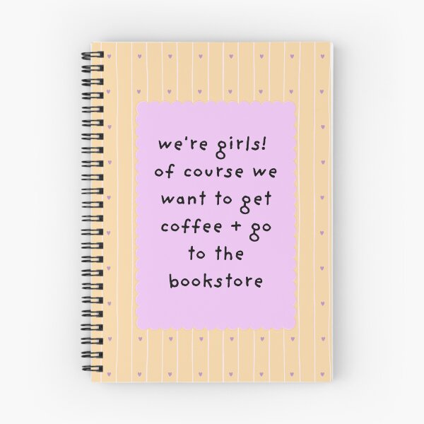 Item preview, We’re Girls Coffee and Bookstore Aesthetic designed and sold by TwilightDrafts.