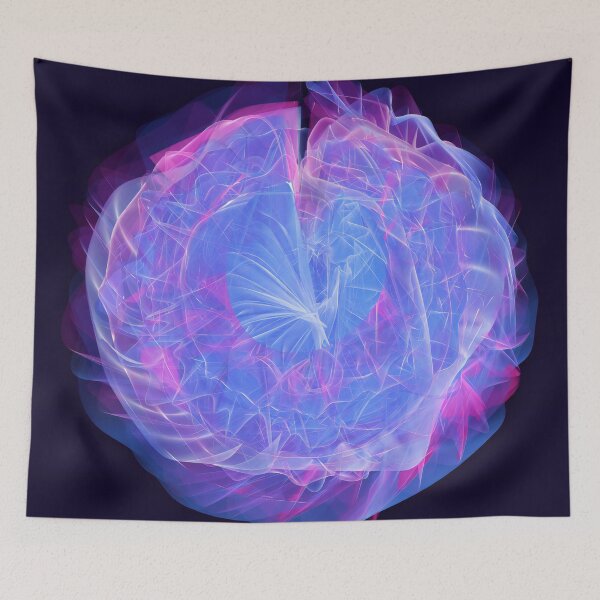 Item preview, Interstellar Event Horizon - Abstract Parametric Art designed and sold by LiquidPolyrhythm.