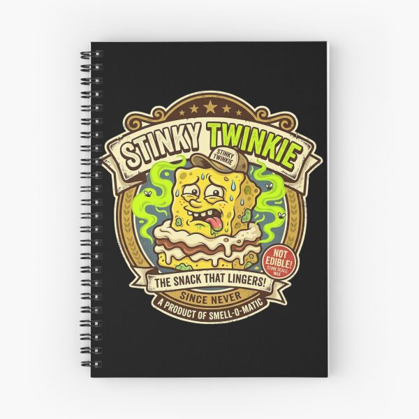 Item preview, Stinky Twinkie Parody Logo – Funny Gross-Out Snack Mascot Design designed and sold by Rebel Fusion.