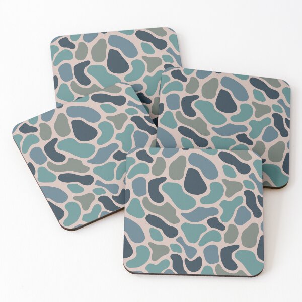 Item preview, Copia de Retro Camo (verde azulado) designed and sold by Doodloom.