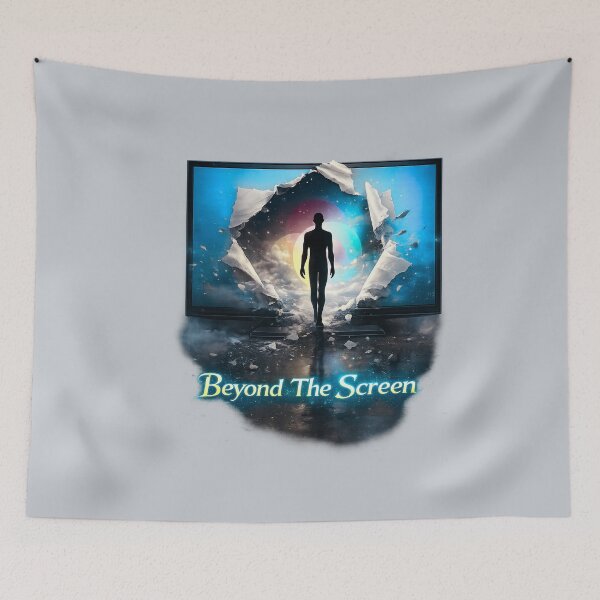 Item preview, Beyond The Screen Tee designed and sold by Aimetoi.