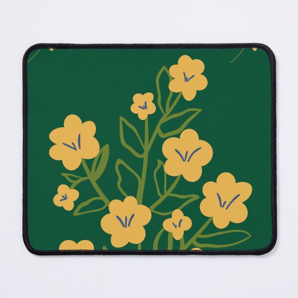 Item preview, Dark Turquoise Cute Wildflower Seamless Pattern Design designed and sold by NadDot.