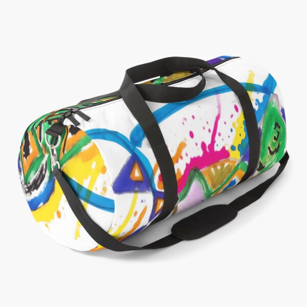Item preview, Quantum Shapes bold watercolor colorful geometric abstract design designed and sold by SmashingDeals.