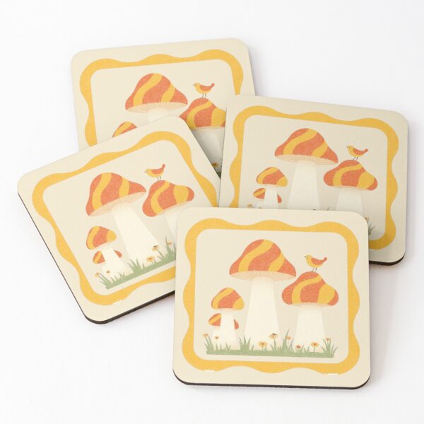 Item preview, Golden Mushroom Garden designed and sold by mellow-koko.