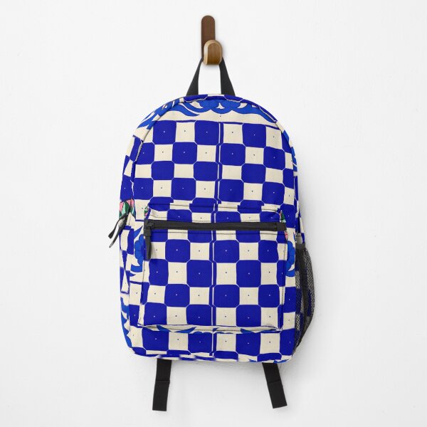 Item preview, Blue Checkerboard Cherry Retro Pattern designed and sold by Peac7e.