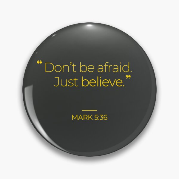 Item preview, Just believe. Mark 5:36 designed and sold by TonsPOD.