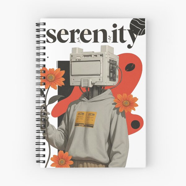 Item preview, Serenity Minimal Robot Aesthetic Design designed and sold by The craft.