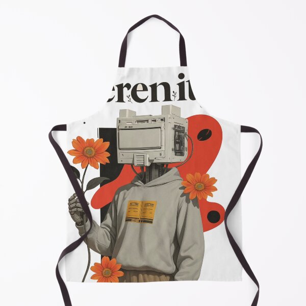 Item preview, Serenity Minimal Robot Aesthetic Design designed and sold by The craft.