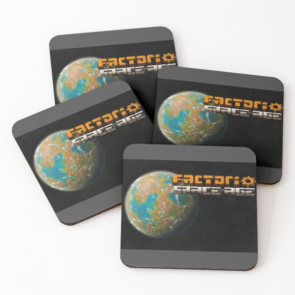 Item preview, Factorio Space age - Home planet Nauvis designed and sold by BlingAndThings.