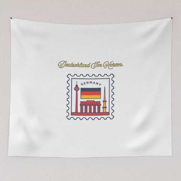 Item preview, Deutschland Im Herzen Germany Berlin Stamp designed and sold by AVNGR-Design.