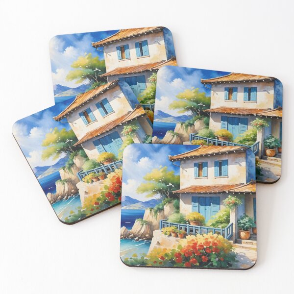 Item preview, The Quiet Blue Home designed and sold by Undersea Ai Art.