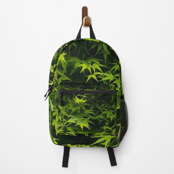 Item preview, Lush green Japanese maple leaf wall designed and sold by Kainicram.