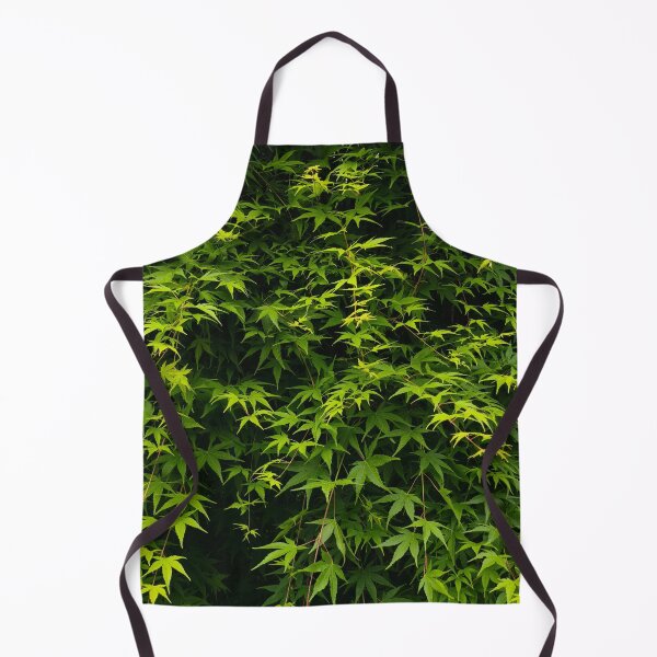 Item preview, Lush green Japanese maple leaf wall designed and sold by Kainicram.