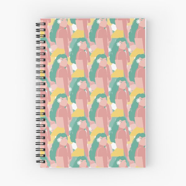 Artikelvorschau, Niedliches, nahtloses Pastell-Sommer-Mädchenmuster-Design entworfen und verkauft von NadDot.