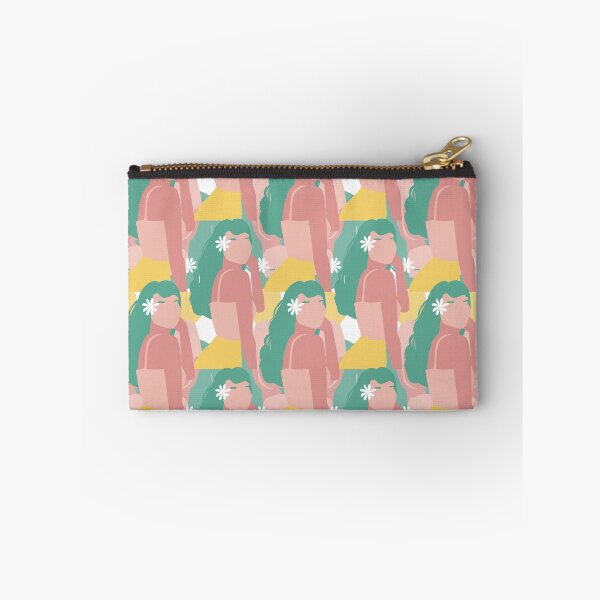Item preview, Cute Pastel Summer Girl Seamless Pattern Design designed and sold by NadDot.