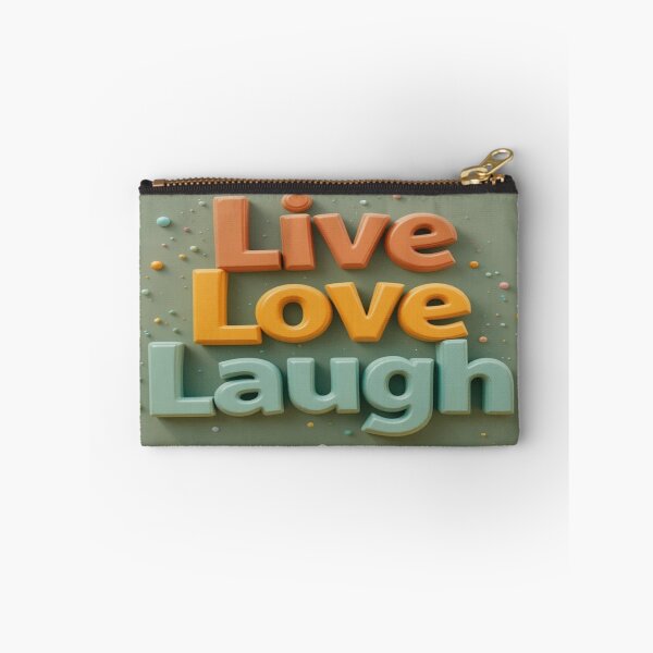 Item preview, Live, Love, Laugh - My motto, my vibe! designed and sold by Hot4Shirt.