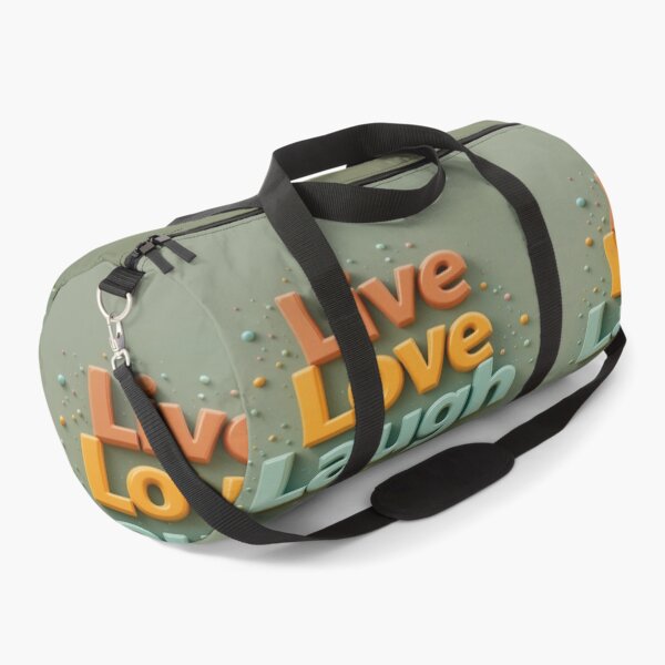 Item preview, Live, Love, Laugh - My motto, my vibe! designed and sold by Hot4Shirt.