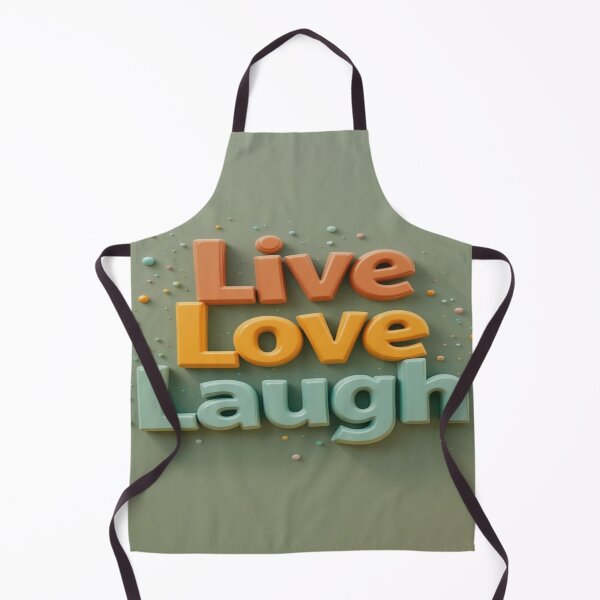 Item preview, Live, Love, Laugh - My motto, my vibe! designed and sold by Hot4Shirt.