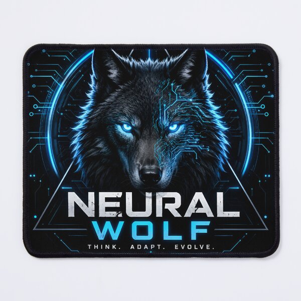 Item preview, Neural Wolf designed and sold by RiteshCenter.