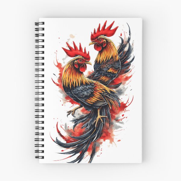 Item preview, red rooster fighter designed and sold by aliraweb.