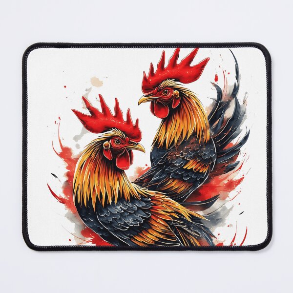 Item preview, red rooster fighter designed and sold by aliraweb.
