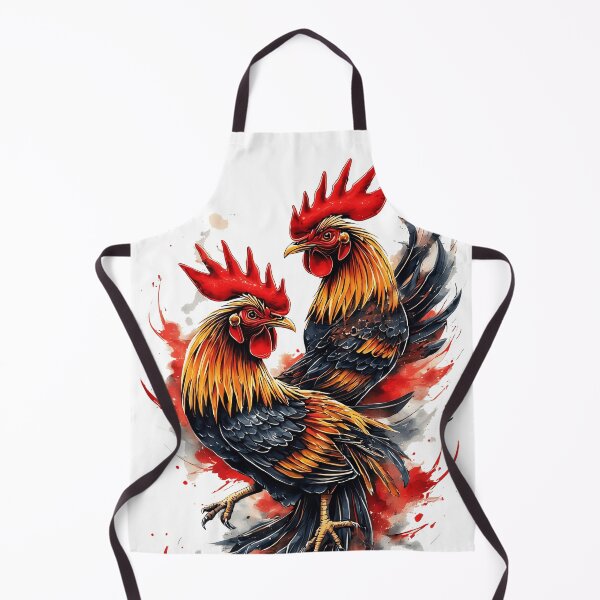 Item preview, red rooster fighter designed and sold by aliraweb.